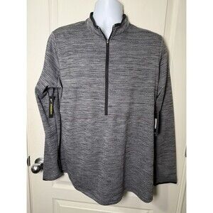 Nike Golf Dryfit Half Zip Long Sleeve Women's Top Gray 884965-010 Size XXL NWT